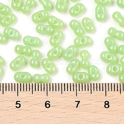 Perles de rocaille en verre&nbsp;SEED-L011-09A-18