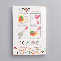 DIY Diamant Malerei Aufkleber Kits für Kinder&nbsp;DIY-WH0168-62