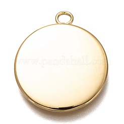 Оправы для подвесок из нержавеющей стали 304 в виде кабошонов&nbsp;X-STAS-Z030-01D-G