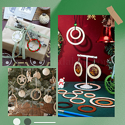 200 шт. 5 вида деревянных фигурок WOOD-SP0001-18