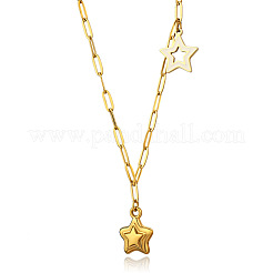 Colliers pendentifs en acier inoxydable 304 émaillé&nbsp;WG6A25D-02