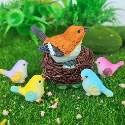 Имитация ротанга птичье гнездо&nbsp;AJEW-WH0609-144A