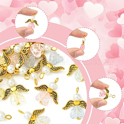 30шт. подвески-сердечки из акрила PALLOY-FS00024