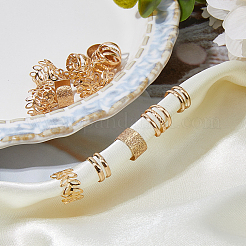 16 сумка из сплава c-образные серьги-манжеты для унисекс&nbsp;EJEW-DC0001-49G