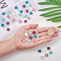 400шт 2 стиля стеклянных кабошонов&nbsp;GGLA-TA0001-09E