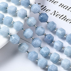 Бусины из натурального белого нефрита&nbsp;G-T132-049C