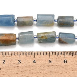 Natürliche blaue Calcit Perlen Stränge&nbsp;G-D109-A05