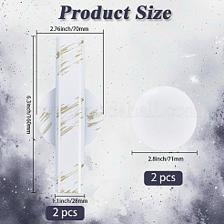 Железные самоклеящиеся вазы для цветов&nbsp;AJEW-WH20020-431B