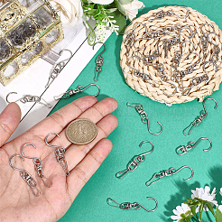 40 шт. крючки для вешалок S-образной формы из нержавеющей стали&nbsp;PALLOY-ME00023