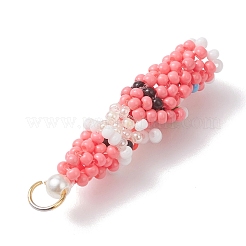 Пасхальные подвески-гномы из стеклянного бисера&nbsp;PALLOY-MZ01037