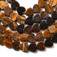Природных тигровый глаз бисер нитей G-A272-A01-21