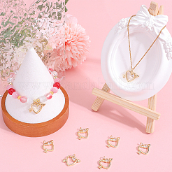 Латунь кубический цирконий кулон&nbsp;KK-BBC0009-88