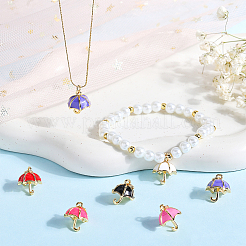 10 шт. настоящих латунных подвесок с 18-каратным золотым покрытием&nbsp;KK-BBC0014-86