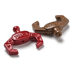 Выпечка краски акриловые бусины OACR-H022-06