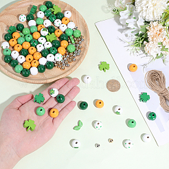 Kits de fabrication de bijoux à faire soi-même pour la Saint-Patrick&nbsp;DIY-SP0007-78