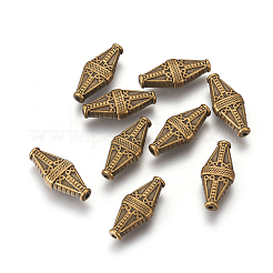 Сплавочные овальные бусины тибетского стиля &nbsp;LS-MLF1014Y-NF