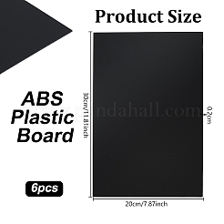6 feuille de panneau en plastique ABS&nbsp;DIY-OC0015-90