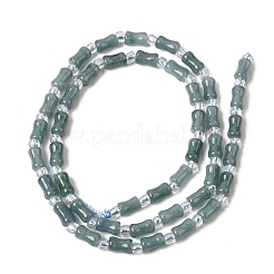 Натуральные бусины из мьянманского жадеита&nbsp;G-F822-A01-01