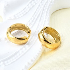 Серьги-кольца из нержавеющей стали 304 EJEW-V005-02G-01