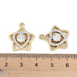 Подвески из сплава и страза&nbsp;FIND-M018-15G