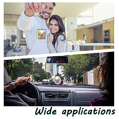 6шт мини-брелок для фоторамки из сплава&nbsp;KEYC-CA0001-09