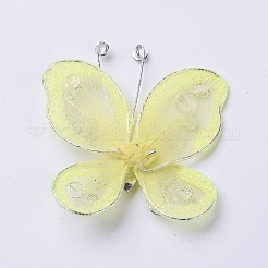 Полиэфирная бабочка&nbsp;DIY-WH0018-03D