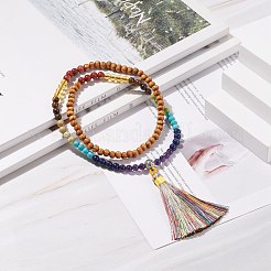 Collier de perles de mala&nbsp;NJEW-JN03875