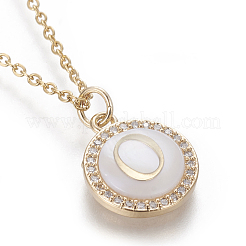 Латунные кулоны NJEW-I230-24G-O