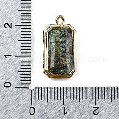 Кулоны с натуральной африканской бирюзой (яшмой)&nbsp;G-U019-04G-04