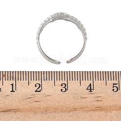 Кольца-манжеты из нержавеющей стали 304 для женщин RJEW-A079-07B-P