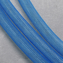 Пластиковый сетчатый шнур, Плут синий, 10 мм, 30 ярдов