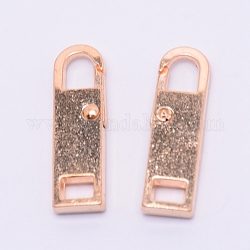Accessori per linguette di ricambio in lega di zinco, per valigia bagaglio zaino giacca borse cappotto, oro, 30x9x4mm, Foro: 3 mm e 5 mm