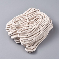 綿の撚り紐  ランプ芯丸綿ロープ  綿の芯  DIYの物理的な素材  4mm  約25 M /袋