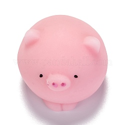 Мягкая игрушка для снятия стресса в форме свиньи, забавная сенсорная игрушка непоседа, для снятия стресса и тревожности, розовые, 24x31x31 мм