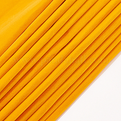 ジュエリー植毛織物  自己粘着性の布地  オレンジ  40x28.9~29cm  12シート/セット