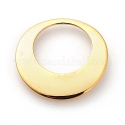 304 подвески из нержавеющей стали, кольцо, золотые, 25x1 мм, отверстие : 16 мм
