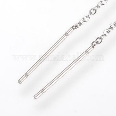 Фурнитура для сережек из нержавеющей стали 304 STAS-S070-1