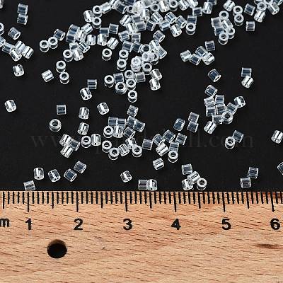 Прозрачные цвета блеск стеклянный бисер SEED-S042-02B-02-1