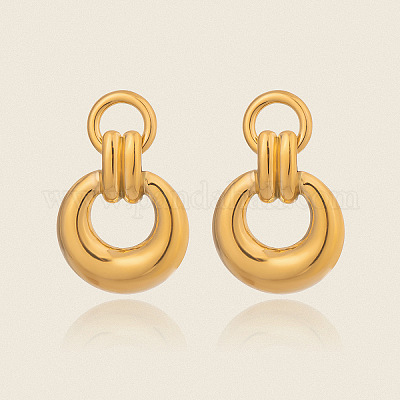 Серьги-гвоздики из нержавеющей стали 304 RC0354-1