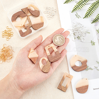 Наборы для изготовления сережек с подвесками своими руками RESI-OC0001-14-1