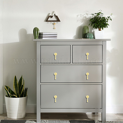 6 шт. дверная ручка из сплава DIY-FH0008-05-1