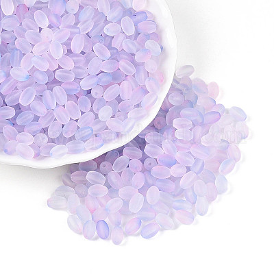 Матовые стеклянные бусины SEED-N008-05G-1