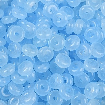 Стеклянные бусины прозрачных цветов X1-SEED-P008-01B-02-1