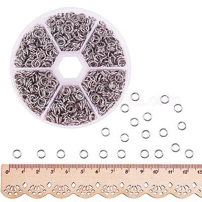 Открытые соединительные кольца из нержавеющей стали 304 STAS-PH0004-01-6mm-1