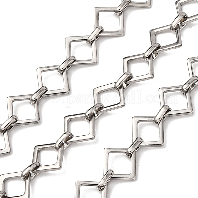 Цепи прямоугольного сечения из нержавеющей стали 304 CHS-S012-17P-1