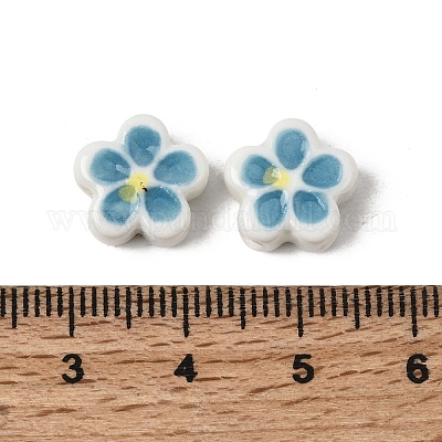 Фарфоровые бусины ручной работы&nbsp;PORC-C010-02-1