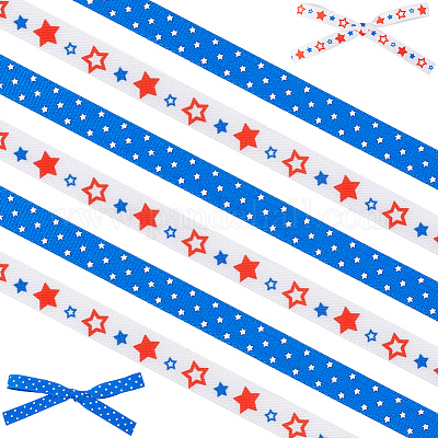 2 рулон 2 стиля полиэстеровая лента на тему Дня независимости OCOR-GF0004-50B-1