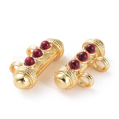 Латунные микро проложить кубического циркония подвески FIND-A012-01G-E-1