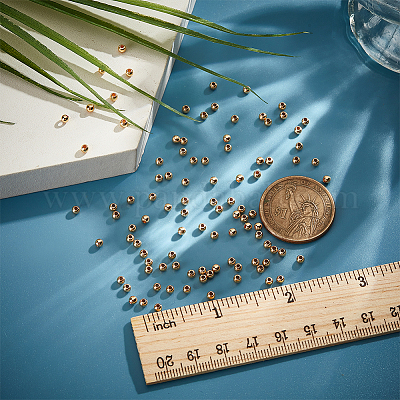 Стойки обшивки латунные бусины KK-LP0001-08G-01-1