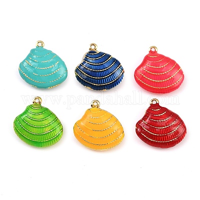 Латунь эмаль подвески KK-I352-07G-A-1